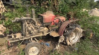 Restoring a 1950s Tractor Found in an Abandoned Grassland