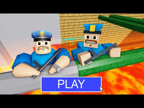 LAVA MODE! BARRY and MINECRAFT BARRY NEEDS HELP in BARRY'S PRISON RUN! #roblox #obby