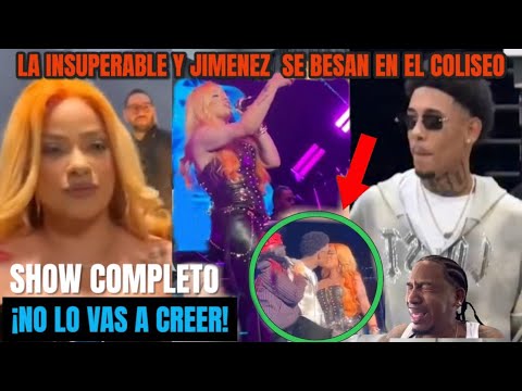 ¡QUE JUIDERO! La Insuperable Se Besa Con Jimenez😰 En El Coliseo De Puerto Rico Y Se Burla De Toxico
