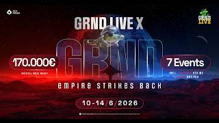 GRND Live X | Main Event Final Day | Live aus dem GCA Pokerfloor| !Paul Panther