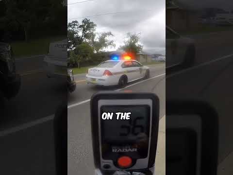 Reckless Cop Gets Caught Speeding! 😨