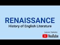 Renaissance Era Concepts and Influences