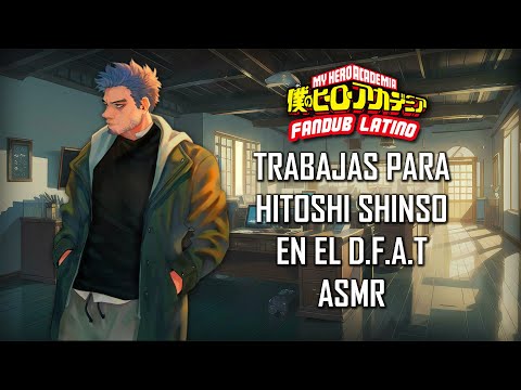 ASMR | Trabajas para Hitoshi Shinso en el D.F.A.T 🧐 | Roleplay