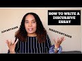 Discursive Essay Writing Techniques