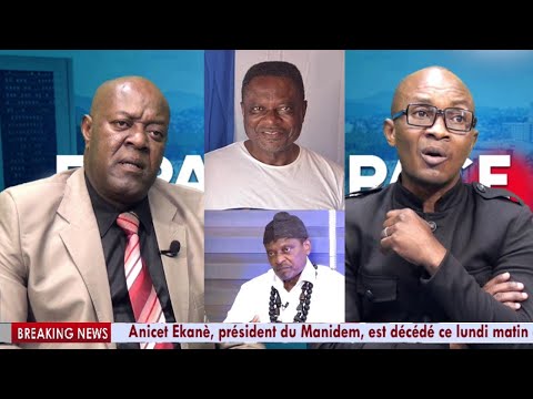 ANICET EKANE EST MORT (50 ANS DE COMBAT POLITIQUE) PAIX À SON ÂME - ESPACE MINÉ DU 01ER DÉCEM. 2025