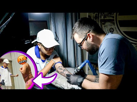 FIZ UMA TATUAGEM SEM MINHA MÃE SABER «DEU RUIM»