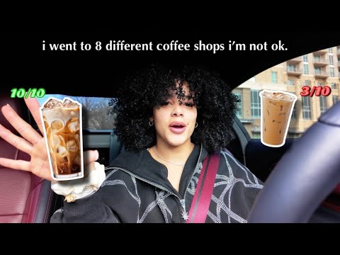 trying every coffee shop in my city in 72 hours (i need a new coffee place so lets find it)