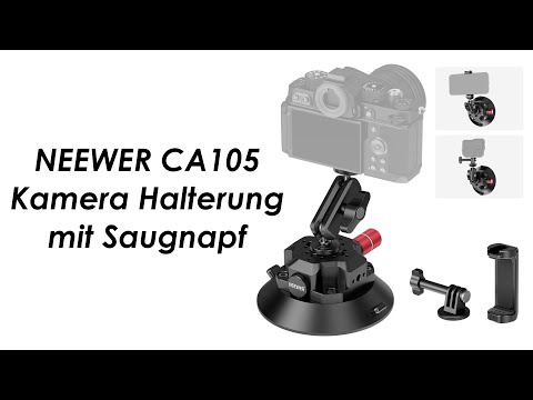 NEEWER CA105 Kamera Halterung mit Saugnapf