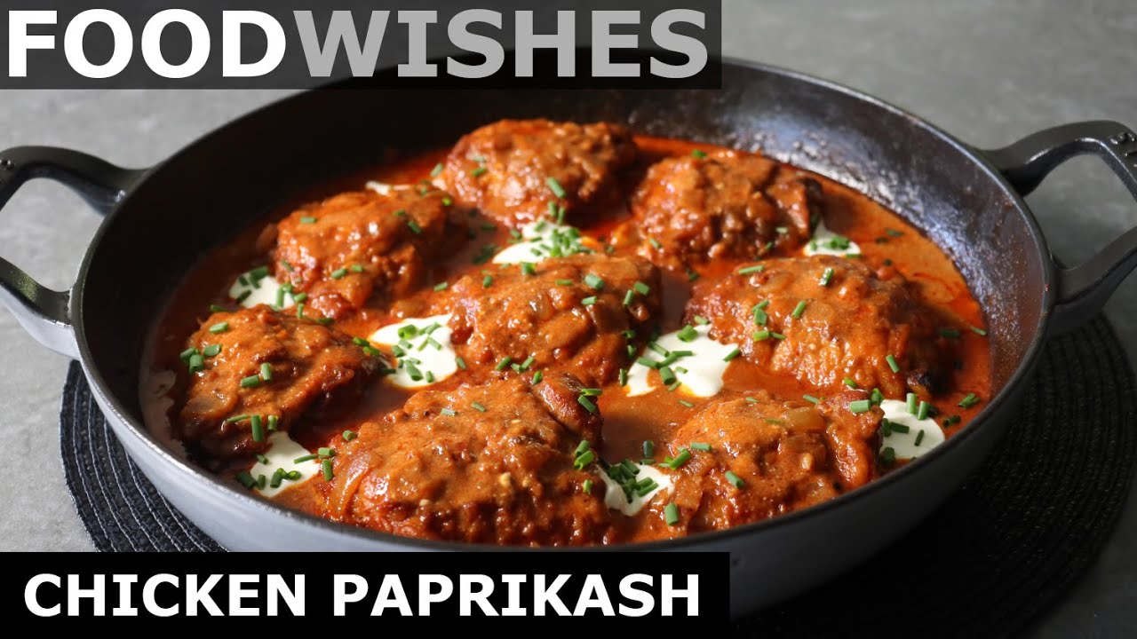 Chicken Paprikash - Hungarian Chicken Stew