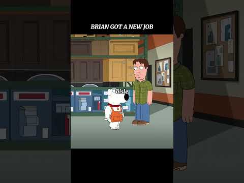 Brian got a new job #familyguy