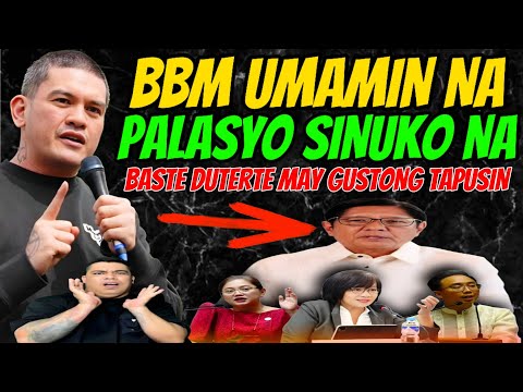 UMAMIN NA PALASYO SUMUKO NA SA DUTERTE❗️