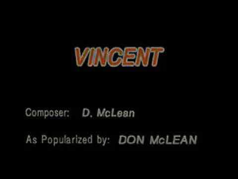 Vincent – Don McLean – Videoke 🎼 🎤