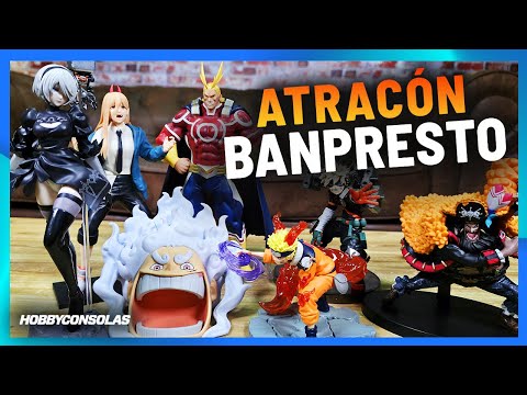 FIGURAS BANPRESTO que subirán tu fiebre ANIME. ¡Mira qué selección!