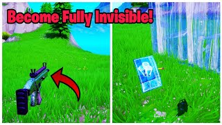 how to become fully invisible in fortnite new fortnite glitches season 8 ps4 - how to do the invisible glitch in fortnite season 8