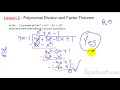 Understanding Polynomial Concepts