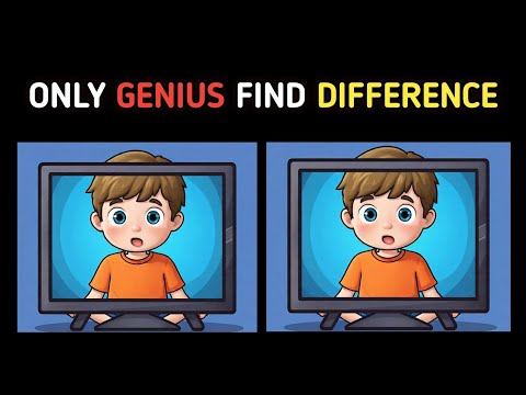 Spot The Difference : Only Genius Find Differences [ Find The Difference #1 ] #findthedifference