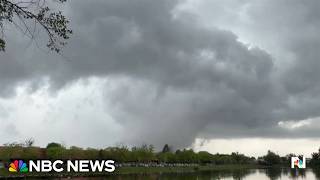 YouTube video thumbnail: Reported Tornadoes hit New York City Area