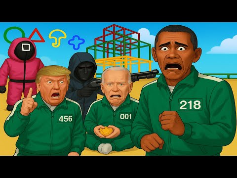 Presidents Play Roblox Squid Game