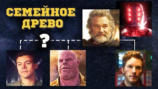 ВЕЧНЫЕ. Генеалогическое древо Вечных и Целестиалов. Детали из комиксов.