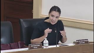 Rep. AOC Discusses Pipeline Safety at Energy Subcommittee Hearing