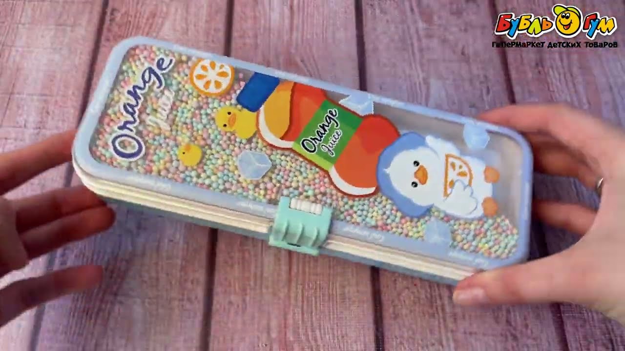 Пенал-трансформер JUNGER  Лето в ассортименте - видео