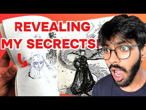 SKETCHBOOK Tour (Revealing ALL my SECRETS!?)