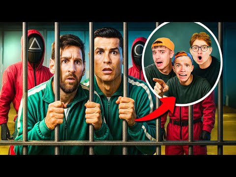 Σώσαμε τον Ronaldo και τον Messi από το Squid Game!