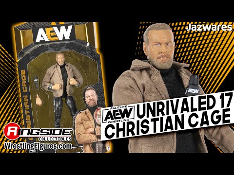 AEW Figure Insider: Christian Cage - Jazwares AEW Unrivaled 17 Wrestling Action Figure!