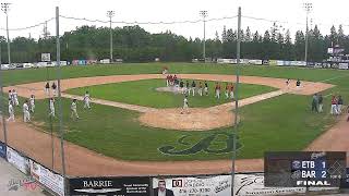 Etobicoke 22U at Barrie 22U | July 5, 2026 | 1pm and 3:30pm