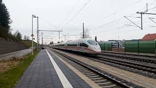 Pfaffenhofen ( Ilm ) : BR111 + BR192 Mukran Port + ICEs uvm