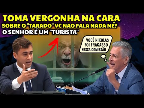 MANDOU NA LATA; Nikolas Ferreira SOLTOU UMAS LAPADAS PRA CIMA DO PET!STA E O CLIMA ESQUENTOU