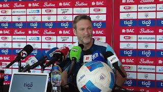 Conferencia de Thomas Christiansen previo al partido ante Bolivia de este domingo