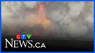 YouTube video thumbnail: Ontario Forestry Scientists Track Unprecedented Blaze Growth