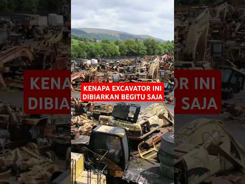 Kenapa Banyak Excavator Ditinggal di Hutan? Ini Alasannya
