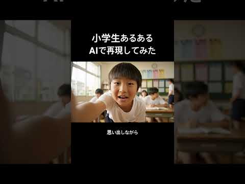 小学生あるある#ai動画 #コメディ #あるある #学校生活