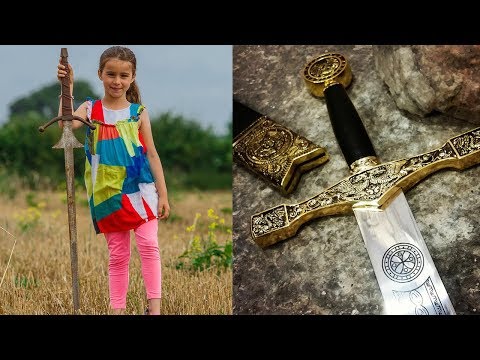 7 Year Old Girl Finds 'EXCALIBUR' in Legendary Lake
