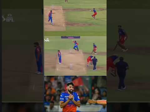 Hath me ball और run चुराना हो तो siraj से सीखे कोई | #shorts #cricket #trending #ipl