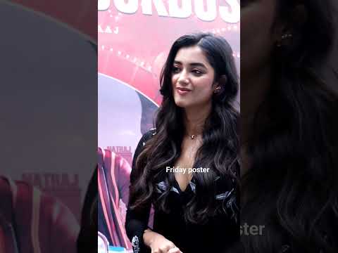 Bhagyasri Borse Cute Expressions At Mr Bachchan Success Meet|#bhagyasriborse #trending #ravisivateja