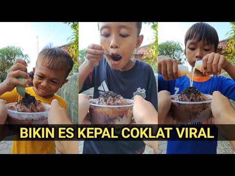 Bikin es kepal coklat