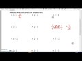 Simplifying Fractions Before Multiplication