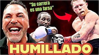 De La Hoya ESCUPE LA VERDAD sobre la carrera ARMADA de Canelo