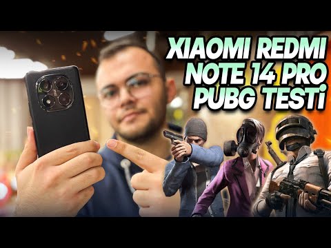 Xiaomi Redmi Note 14 PRO ile Pubg testi!