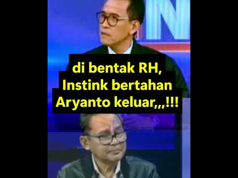 SEMUA KAGET,,,!!! DI BENTAK REFLY HARUN, ARYANTO SUTADI KELUARKAN JURUS INI #aryantosutadi