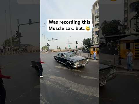 Sadly that’s how it is in India😅 #vintagecars #supercar