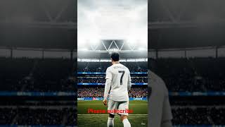 "Cristiano Ronaldo stands in a packed stadium under bright lights #ronaldo #viral