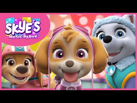 Girl Power & More! - Skye's Music Party - PAW Patrol Compilation - Cartoons for Kids