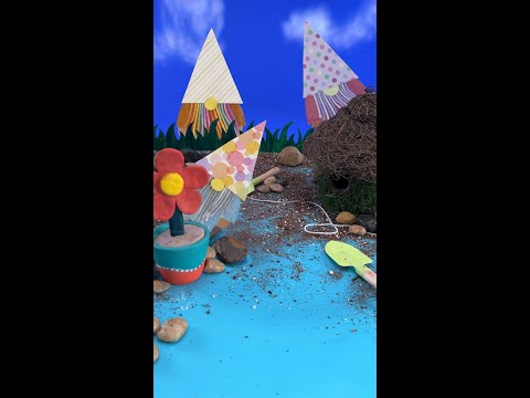 Crayola Pastel Cardstock Gnome Craft