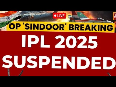 IPL 2025 suspended:🔴India’s 2025 schedule is full— So when will the IPL resume? amid India-Pakistan