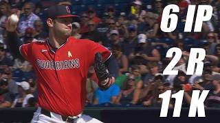 Gavin Williams Strikes Out 11 vs Tigers!