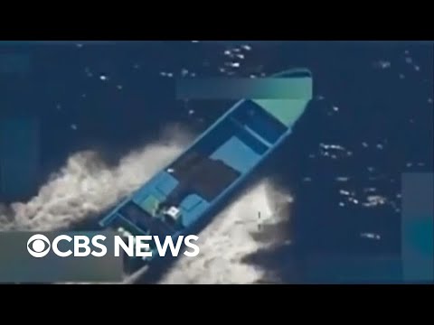 YouTube video thumbnail: What we Know About the 8th U.S. Strike on an Alleged Drug Boat Since Sept. 2